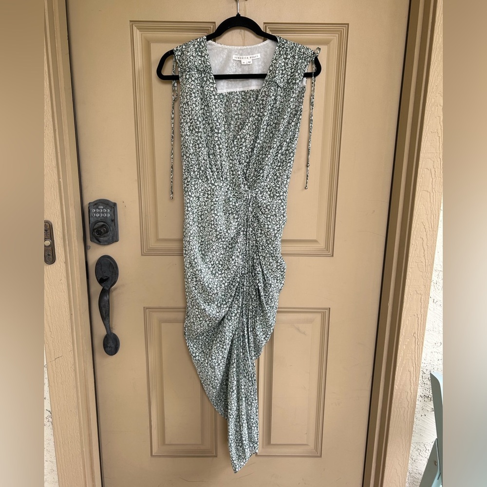 VERONICA BEARD Teagan Dress Floral Silk size 00 - Picture 3 of 7